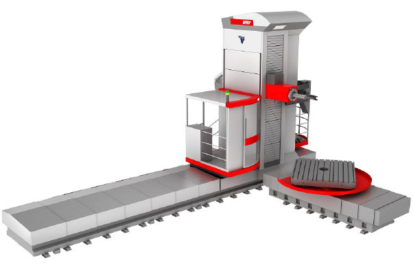 Lucas  WRF 160  CNC  Heavy  Floor  Type  Horizontal  Boring  Mill